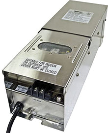 Dabmar Lighting LVT500-SS 500W Transformer with Timer/Photocell/Power Cord, Stainless Steel Finish
