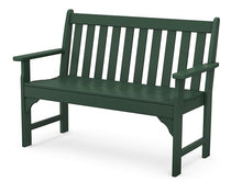 POLYWOOD Vineyard 48" Outdoor Patio Bench, Green