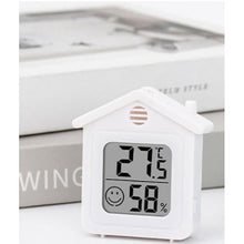 ASWRTYJO ABS Electronic Digital Display Wall-Mounted Indoor Household Thermometer Flower House