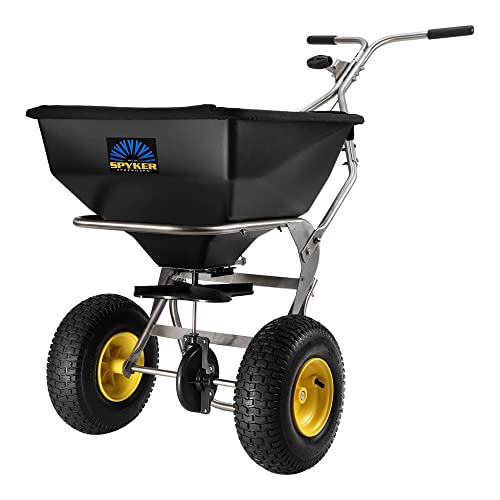 Spyker Ergo-Pro Walk-Behind Broadcast Spreader 80-Lb Capacity Model# SPY80-1S