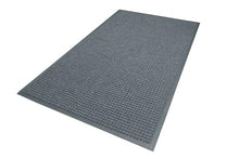 Commercial Entrance Mat for Hard Floors with Matching Border - Stylish Commercial Entry Mat with Smooth Non-Slip Rubber Backing, Water Absorbent Indoor/Outdoor Floor Mat for Offices & Buildings