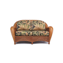 kingrattan.com Malacca Natural Rattan & Wicker Loveseat (#1601-BC)