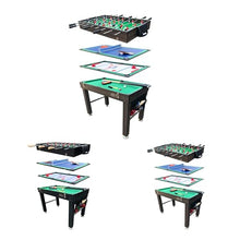 KICK Quad 48″ 4-in-1 Multi Game Table Brown