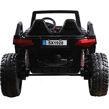MotoTec Baja UTV 4x4 24v Carbon Fiber RC Black