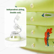 Family Full-Sized Inflatable Pool Blow Up Lounge Pools Above Ground Pool for Kids Used for Outdoor Garden Water Party Backyard The Diameter is(117CM 134CM 175CM) (Large)