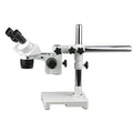 AmScope Binocular Stereo Microscope 10X-60X Magnification Single-Arm Boom Stand