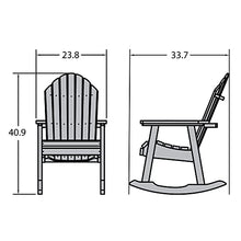 highwood Hamilton Rocking Chair, Federal Blue