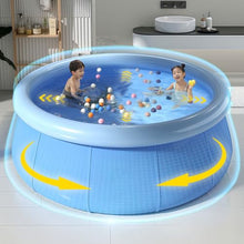 Inflatable Swimming Pool Outdoor Above Ground Blow Up Pools