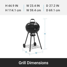 Broil King 401110B Kettle 22.5-IN Crown Charcoal Grill in Black