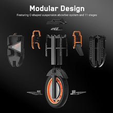 I INMOTION Inmotion V13 Electric Unicycle 22 Inch Self-Balancing EUC with 10000W Motor, 90mm Air Suspension, 124-Mile Range, 87 MPH Speed, 45° Climbing (Challenger)