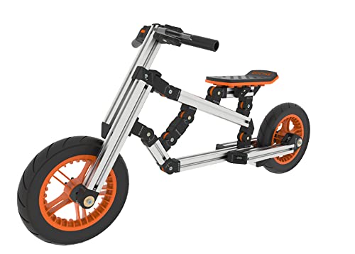 KZPFER 20-in-1 Kids Go Kart & Scooter Kit with Snow Upgrade Package Orange