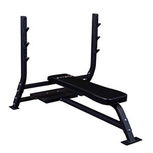 Body-Solid Pro Clubline SOFB250 Flat Olympic Bench Black