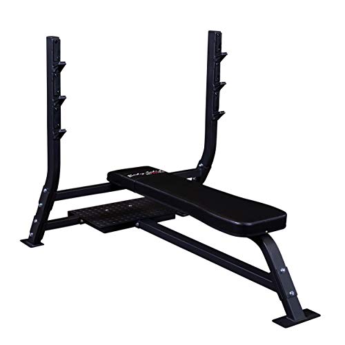 Body-Solid Pro Clubline SOFB250 Flat Olympic Bench Black