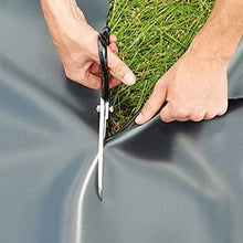 JINMLBO Flexible Pond Liner, Rubber Pond Skins, Tear Resistance Impermeable Film, 0.5mm PVC Pool Pad, for Fish Pond Bed Liners Reservoir River, 49 Sizes (Color : Black, Size : 8x15m)