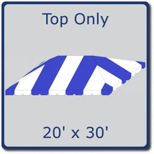 TentandTable 20-Foot x 30-Foot Tent Top Blue