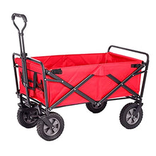 Outdoor Folding Utility Wagon 4 Wheeled Folding Camping Cart, Utility Garden Trolley, Portable Outdoor Handcart with Brake, for Beach Picnic, Load-Bearing 100KG / 220lbs (Style 5)