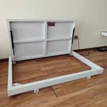 HDYZJQ Hidden Basement Cellar Floor Entrance Door, 24 26 28 30 34 38 40 48 50 60 inch Customize Crawl Space Hatch Access Panel/Emergency Escape Lid, Recessed(60x36in (152x91cm))