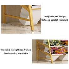 GODFSAHG Flower Display Stand with Cubes, Flower Bouquet Stand, Flower Stands for Outdoor Plants, Plant Stands for Florist, Garden, Patio