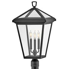 Hinkley Alford Place Large Post Top Lantern Die Cast Aluminum Museum Black