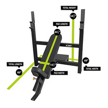 CAP Barbell Commercial Grade Weight Bench Flat/Incline/Decline Utility Exercise Olympic Workout Bench