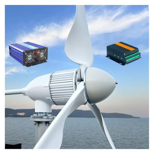 ASsdhgTE 3000W 5000W 24V 48V 96V Horizontal Axis Wind Turbine Generator Kit