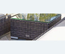 Direct Wicker 3 Pieces All-Weather Adjustable Outdoor Patio Wicker Chaise Lounge Chairs-Brown Wicker