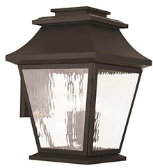 Livex Hathaway 4-Light Outdoor Wall Lantern Bronze