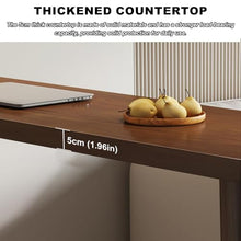 Industrial Narrow Pub Patio Bar Table,Rectangle Modern Wooden High Top Dining Kitchen Table,Long Table Against The Wall For Home Balcony Table,Easy To Install(Stools Must Be Purchased Separately)