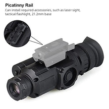 YSS High-Performance 1-8X Digital Monocular Night Vision M250HD Black