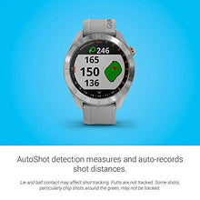 Garmin Approach S40 GPS Golf Smartwatch Stainless Steel with Powder Gray Band