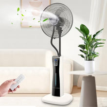 WNGJZZYC Fan with Mister Outdoor, 75W Mist Fans with 3-Cooling Speed, 2L Large Water Tank & Pivoting, with Remote Control, for Bedroom, Living Room