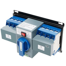 4P/63A Dual Power Automatic Transfer Switch Uninterrupted Power Solar Transfer Switch Auto/Manual