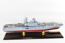 Squadron Nostalgia LLC USS Belleau Wood LHA 3 24-Inch Mahogany Scale Model Navy