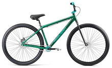 Mongoose Hooligan AL Adult BMX Bike 29x3-Inch Wheels Aluminum Frame Green