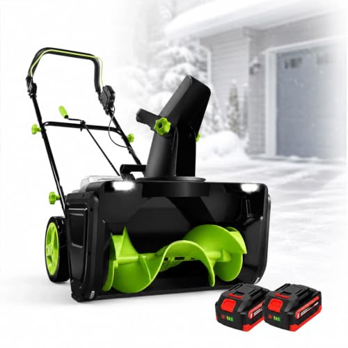 Snow Blower Battery Powered, Electric Snow Removal Machine