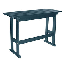 highwood Lehigh Counter Height Balcony Table, Nantucket Blue