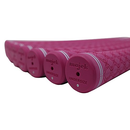 Majek Grips Ladies Tour Pro Dark Pink Undersize Golf Grips