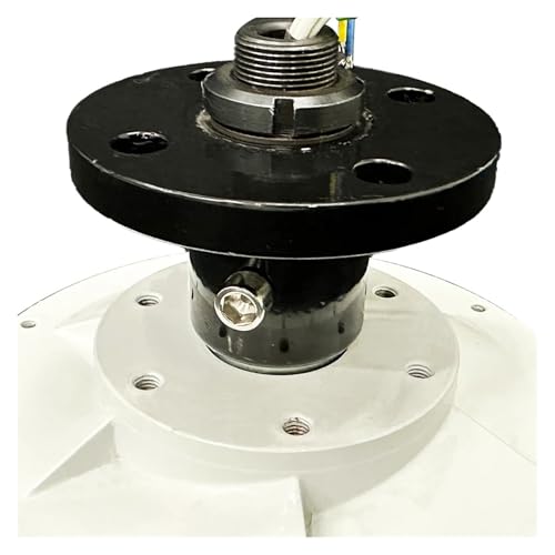 COMOAEW Wind Generator, High Efficiency Power Conversion System for Marine Generator Sets Using Rare Earth Permanent Magnet Maglev,for Home Boat Marine(with-Base)