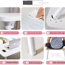 NRFJFOP Portable Computer Desk, Rectangular Simple Folding Table Multi-Function Outdoor