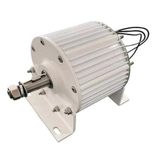 High Efficiency 20KW Free Energy Generator 24V 48V 96V Low RPM Alternator Permanent Magnet Turbine 20000W Motor(Direct Shaft_48V_25KW)