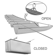Pergola Shade Cover Deck Hanging Outdoor Anti-UV Shading Curtain for Deck Backyard Porch HDPE Insulation Cover 230gsm Customizable (Color : Beige Size : 1X15M) (Beige 1.6X28M)