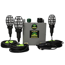 Underwater FishLight 175W Triple Dock Light with 50' Marine Grade Wire Natural Green