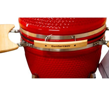 Comfortbilt 23" Kamado Ceramic Grill Charcoal Smoker Red