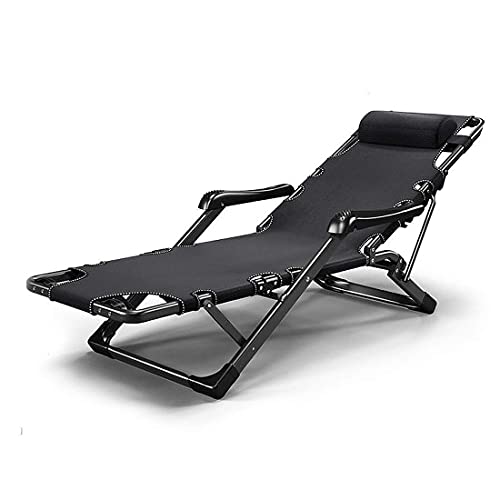 YYBOES Sun Loungers,Heavy Duty Folding Chair,Sun Lounger Recliner Reclining Deck Chairs Waterproof and Adjustable for Beach Patio Garden Furniture Camping Outdoor Office