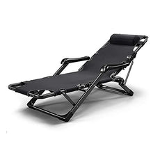 YYBOES Sun Loungers,Heavy Duty Folding Chair,Sun Lounger Recliner Reclining Deck Chairs Waterproof and Adjustable for Beach Patio Garden Furniture Camping Outdoor Office