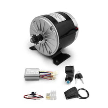 24V36V 350W Electric Brushed DC Engine Kit Replacement 25H Chain Drive Motor Kit for Cart Motocross Gokart Minibike E-Bicycle(Pedal Throttle kit,24V 350W)