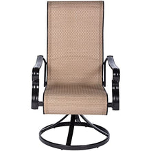Hanover Brigantine 5-Piece Modern Outdoor Dining Set Tan