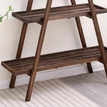 IBONSON Multi Tiered Plant Stand Indoor Balcony Retro Solid Wood Flower Stand Living Room Indoor Multi-Layer Pothos Plant Display Stand Corner Outdoor Plant Stand