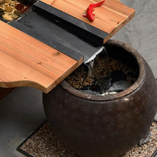 Chinese Kung Fu Office Water Flow Fish Farming Tea Table Room Kung Fu