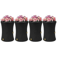 Good Ideas Impressions 50 Gallon Nantucket Rain Barrel Water Collector with Garden Planter and Brass Spigot Black